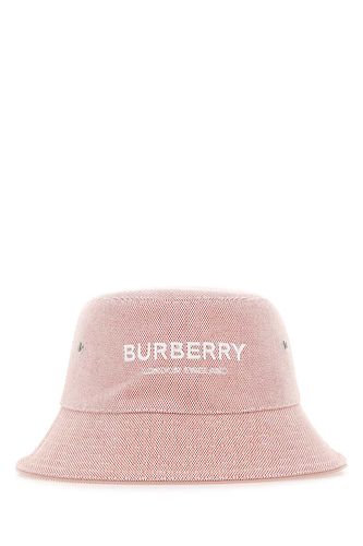 Burberry Pink Cotton Hat - Burberry - Modalova