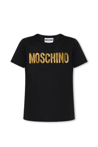 T-shirt With Logo Moschino - Moschino - Modalova