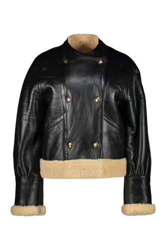 Celine Leather Jacket - Celine - Modalova