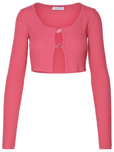 Viscose Blend Crop Sweater - Blumarine - Modalova