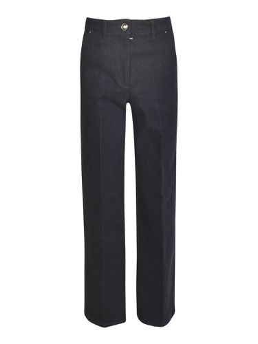 Straight Leg Trousers - Giorgio Armani - Modalova