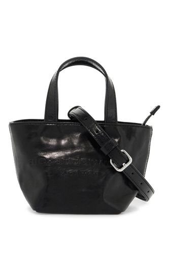 Mini Leather Tote Bag With Punch Detailing - Alexander Wang - Modalova