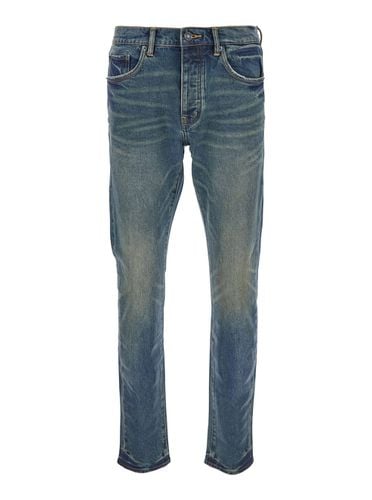 Skinny Faded Jeans In Denim Black - Purple Brand - Modalova