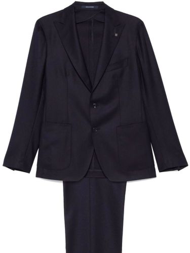 Navy Virgin Wool Suit - Tagliatore - Modalova