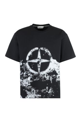 Cotton Crew-neck T-shirt - Stone Island - Modalova