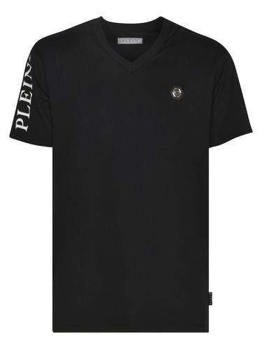 Philipp Plein V-neck Ss T-shirt - Philipp Plein - Modalova