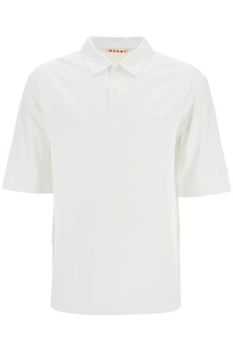 Marni compact Jersey Polo Shirt - Marni - Modalova