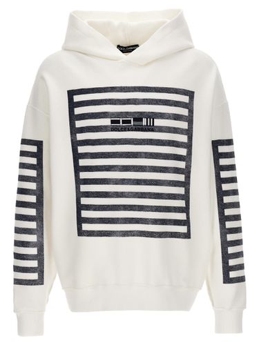 Dolce & Gabbana Marina Print Hoodie - Dolce & Gabbana - Modalova