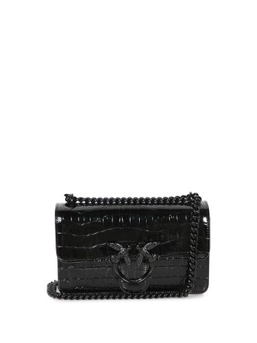 Pinko Love Mini Black Bag - Pinko - Modalova