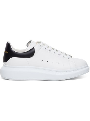 And Black Leather Oversize Sneakers Man - Alexander McQueen - Modalova