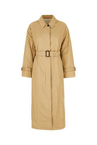 Sand Cotton Blend Padded Trench - Weekend Max Mara - Modalova