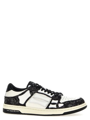 Bandana Denim Skel Top Low Sneakers - AMIRI - Modalova