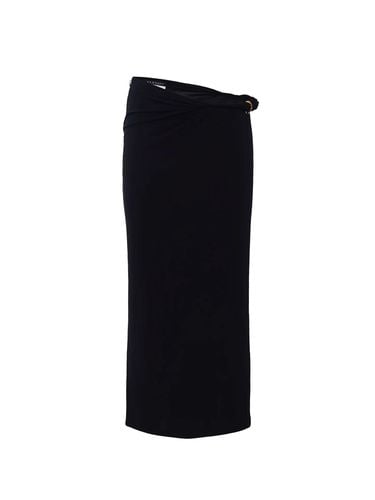 Versace One-zip Draped Skirt - Versace - Modalova