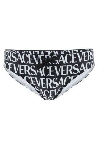 Versace Allover Swim Briefs - Versace - Modalova