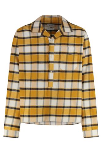 Rhude Checked Cotton Shirt - Rhude - Modalova