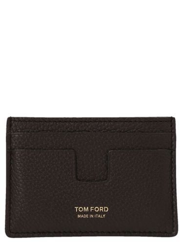 Tom Ford Logo Print Card Holder - Tom Ford - Modalova