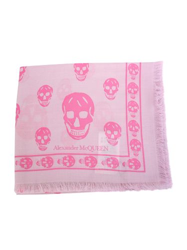 Alexander McQueen Pink Foulard - Alexander McQueen - Modalova