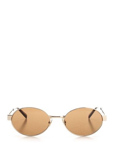 Sl 692 Round Frame Sunglasses - Saint Laurent - Modalova