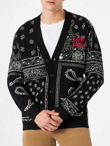 Bandanna Knitted Cardigan With Saint Barth Embroidery - MC2 Saint Barth - Modalova