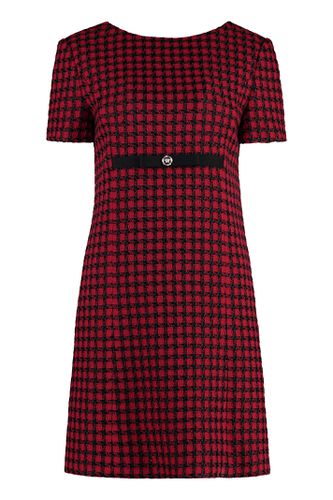 Versace Wool Blend Tweed Dress - Versace - Modalova