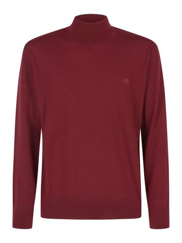 Pegaso Embroidered Turtleneck Jumper - Etro - Modalova