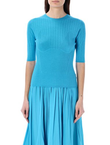 Lanvin Knit Short Sleeves Sweater - Lanvin - Modalova