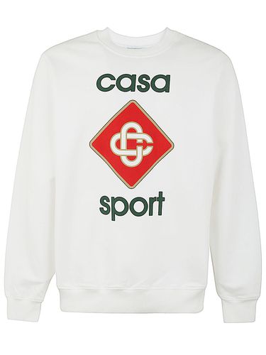 Casa Sport Icon Screen Printed Sweatshirt - Casablanca - Modalova
