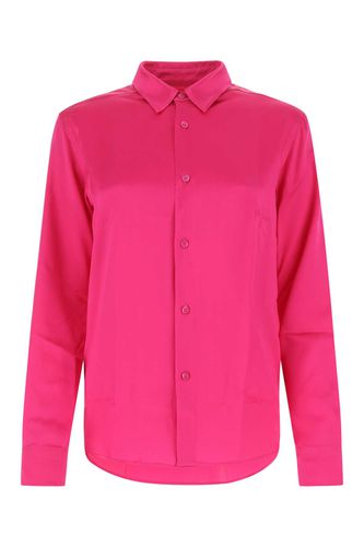 Fuchsia Satin Shirt - Ami Alexandre Mattiussi - Modalova