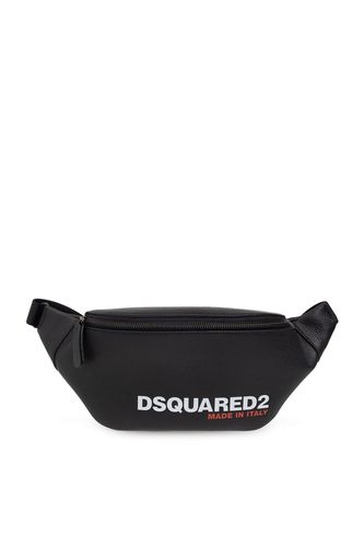 Bob Logo-printed Zipped Belt Bag - Dsquared2 - Modalova