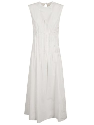 Sleeveless Pleated Long Dress - Khaite - Modalova