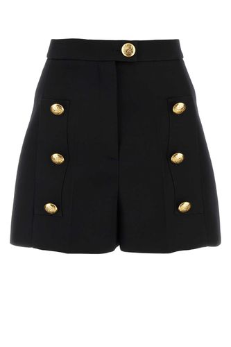 Alexander McQueen Black Wool Shorts - Alexander McQueen - Modalova