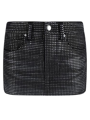 Crystal Hotfix Miniskirt - Alexander Wang - Modalova