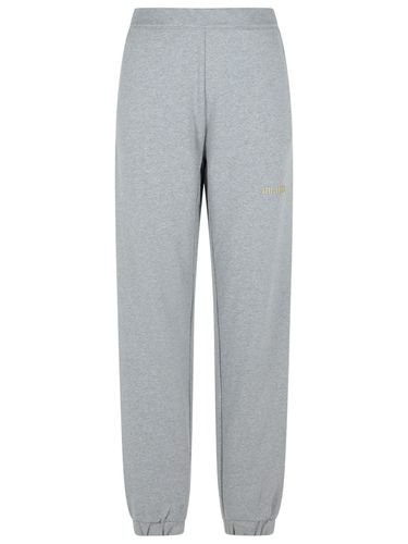 The Attico jogger Grey Cotton Pants - The Attico - Modalova