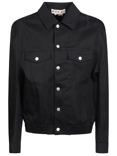 Marni Yarn Dyed Denim Jacket - Marni - Modalova