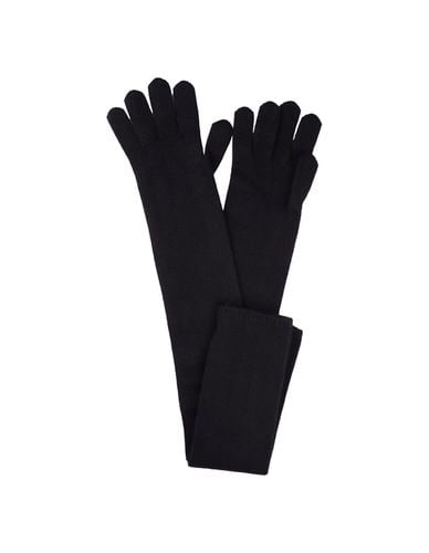 Max Mara Black Timor Long Gloves - Max Mara - Modalova