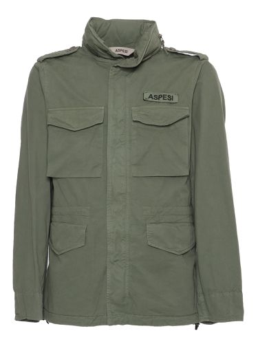 Military Green Unlined Jacket - Aspesi - Modalova