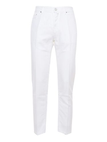 Jacob Cohen White Trousers - Jacob Cohen - Modalova