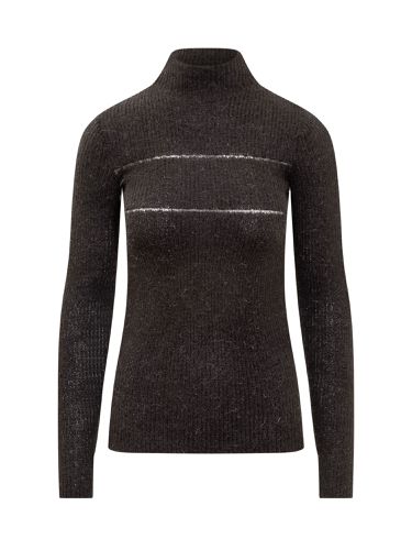 MSGM Organza Insert Sweater - MSGM - Modalova