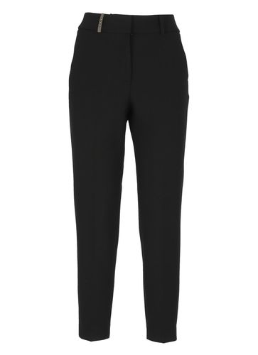 Peserico Slim Fit Cropped Pants - Peserico - Modalova