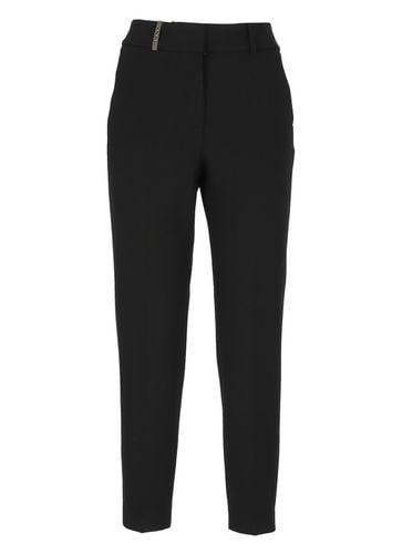 Peserico Slim Fit Cropped Pants - Peserico - Modalova