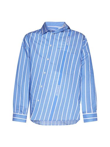 Striped Asymmetric Long-sleeve Shirt - Jacquemus - Modalova