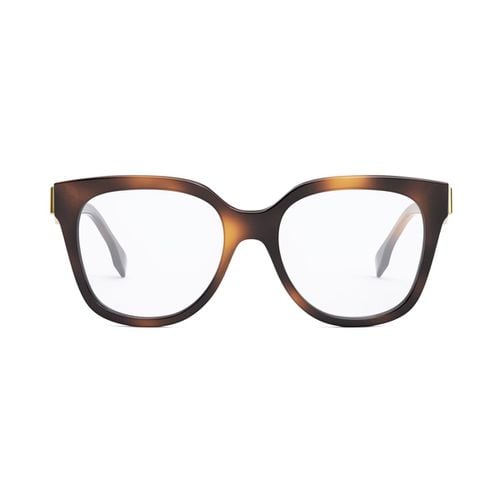 Fe50064i Fendi First 053 Havana Gloves - Fendi Eyewear - Modalova