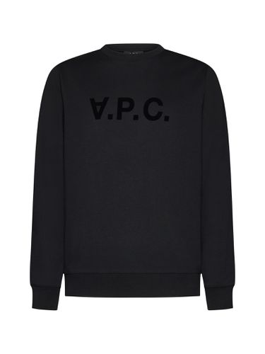 A. P.C. Flock V. p.c. Logo Sweatshirt - A.P.C. - Modalova