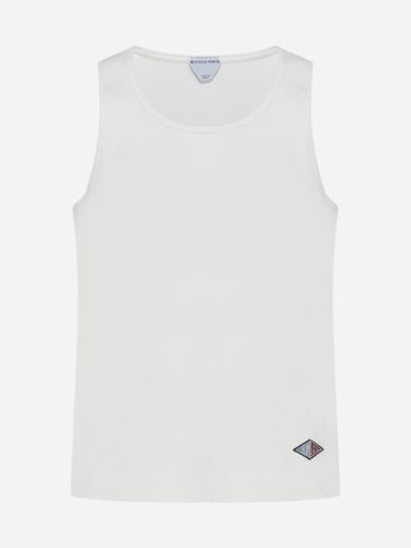 Logo-patch Cotton Tank Top - Bottega Veneta - Modalova