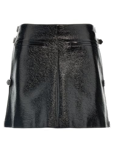 Mini Multi Sangle Vinyl Skirt - Courrèges - Modalova