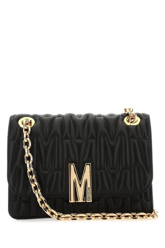 Leather M Crossbody Bag - Moschino - Modalova