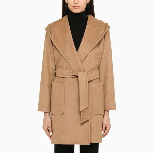 Max Mara Camel Coat With Hood - Max Mara - Modalova