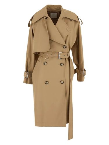 Gabardine Ricamo Trench - SportMax - Modalova