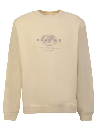 Embroidered Cotton Sweatshirt - Martine Rose - Modalova