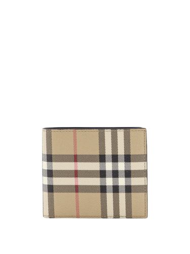 Burberry Check Wallet - Burberry - Modalova